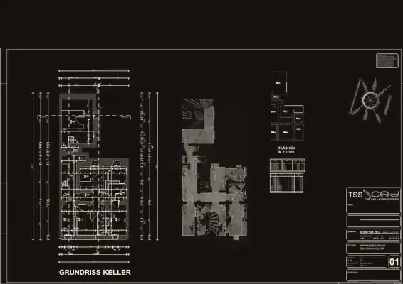 Vorschau: Bäckerei — Grundriss Keller