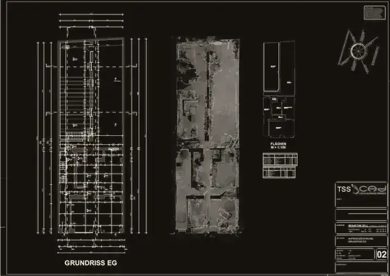 Vorschau: Bäckerei — Grundriss Erdgeschoss